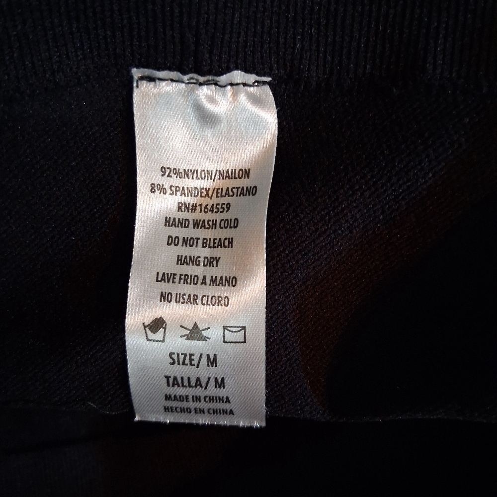 Leggings Depot Black Medium Shapewear - Picture 4 of 5